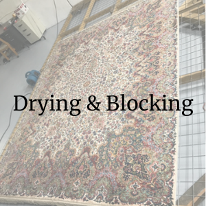 LEARN MORE Drying and Blocking after Rug Cleaning